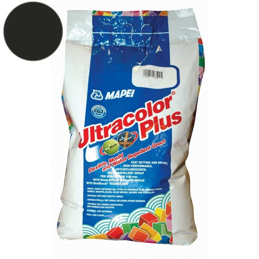 Product image for Mapei Ultracolor Plus Grout 120 Black 2kg