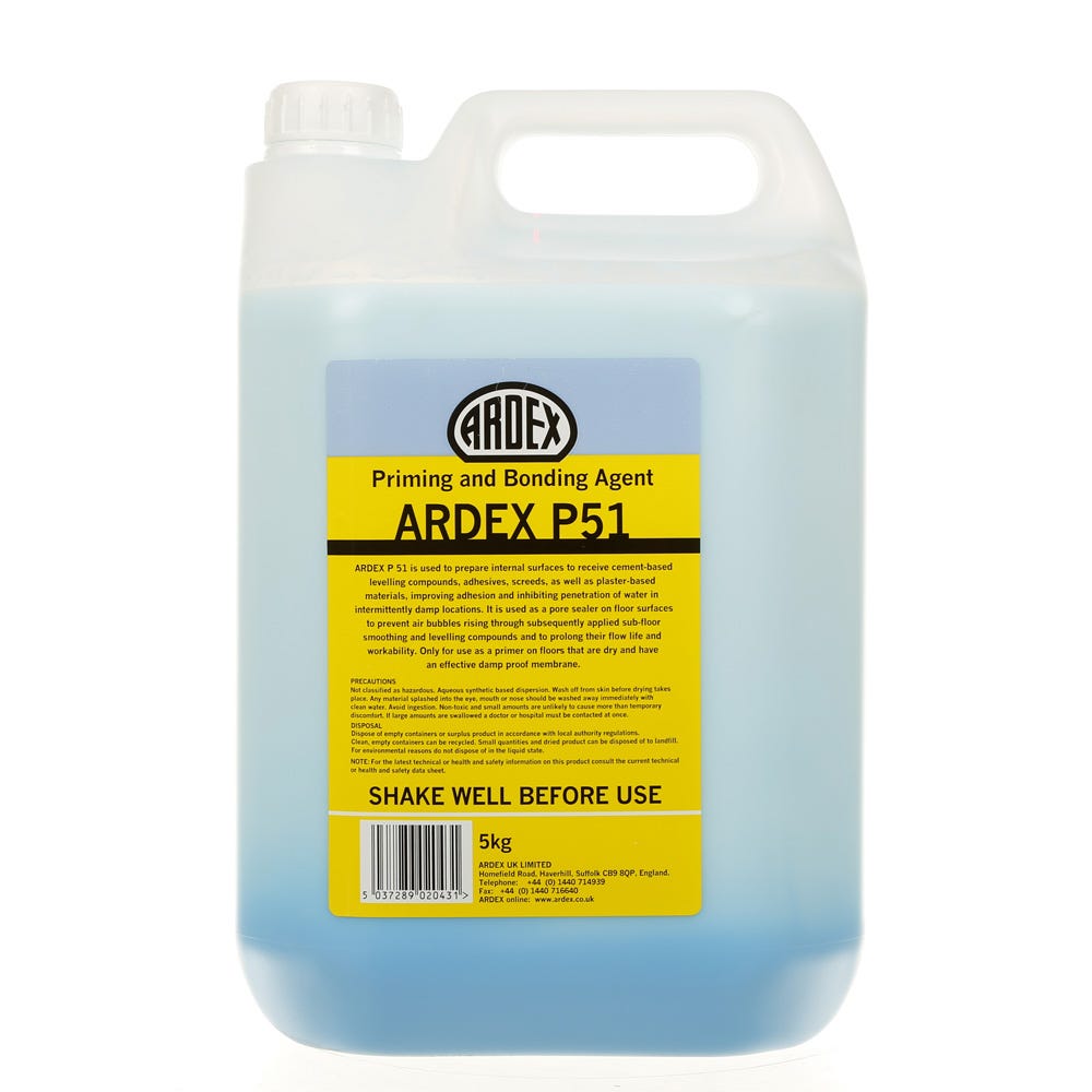 Image of Ardex P51 Concentrated Water Based Primer & Bonding Agent 5kg