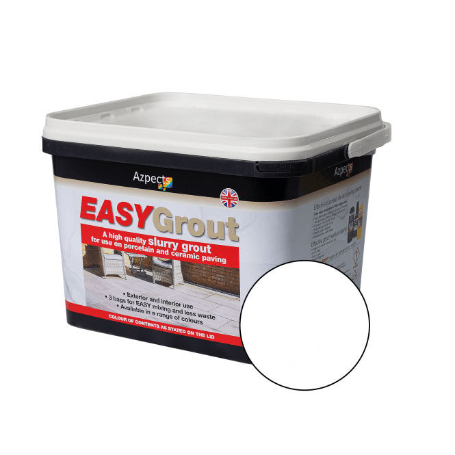 Product image for Azpects EasyGrout High Quality Slurry Grout Blanco 15kg