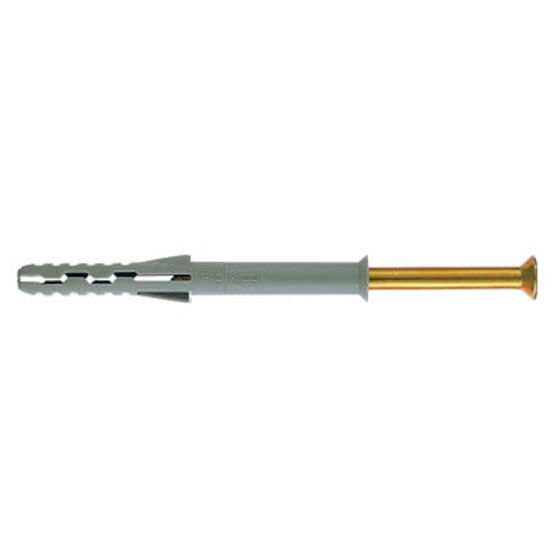 Product image for Rawlplug R-FF Frame Fixing Nylon Countersunk ZP 10x120mm 12pk