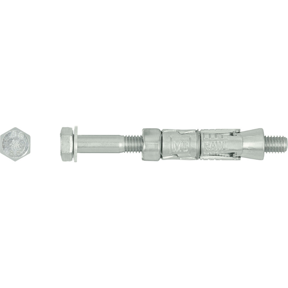 Product image for Rawlplug Rawlbolt Shield Anchor Loose Bolt M10/10L 5pk