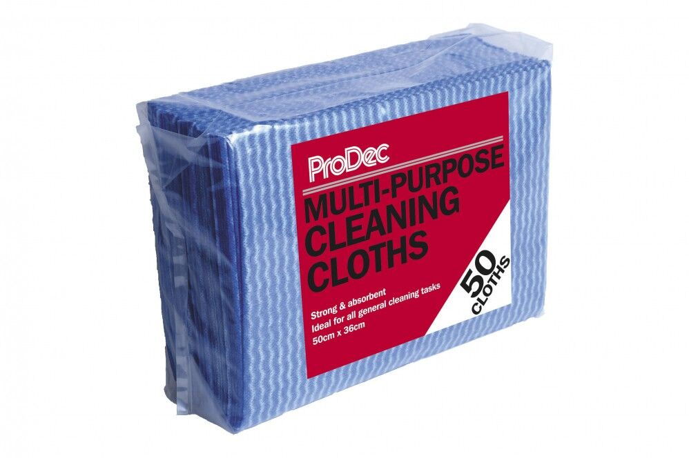 Product image for ProDec Multi Purpose Cleaning Cloth 50pk