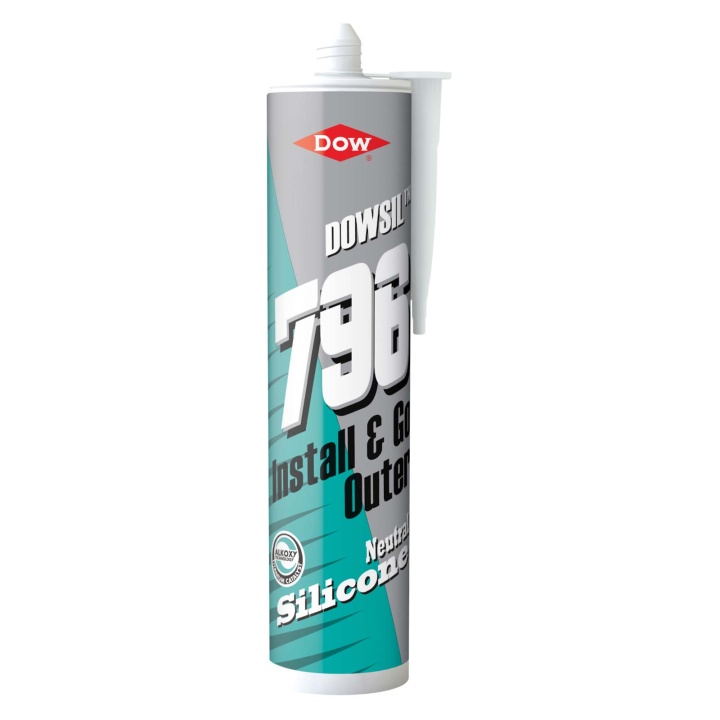 Product image for Dow Corning 796 uPVC-U Frame Sealant Brilliant White 310ml