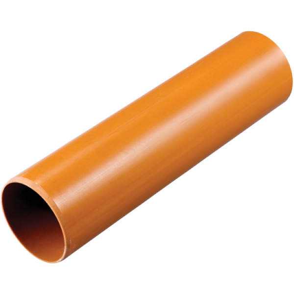 Product image for Marley 110mm Double Spig Pipe 6m