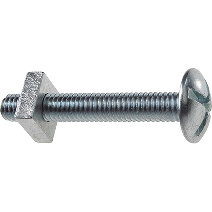 Product image for Unifix Roofing Bolt & Nut M6 x 50mm Pack of 25