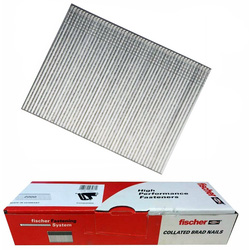 Product image for Fischer 16G Galvanised Angled Brad Nails 51mm