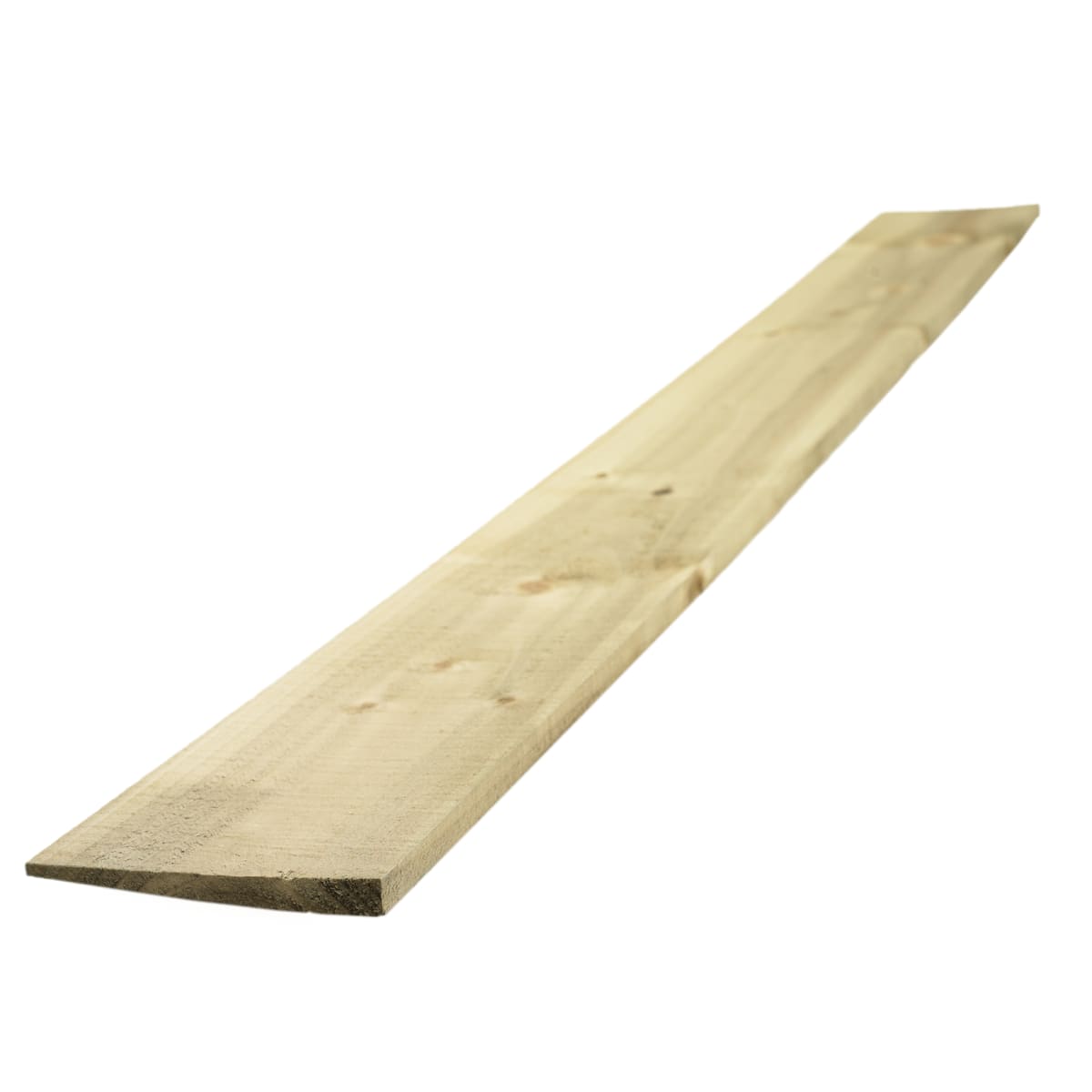 Image of Treated Feather Edge Board Green  22 X 150 X 1800mm
