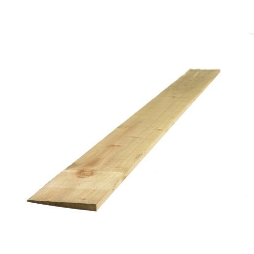 Product image for Treated Feather Edge Board Green  22 X 150 X 1800mm