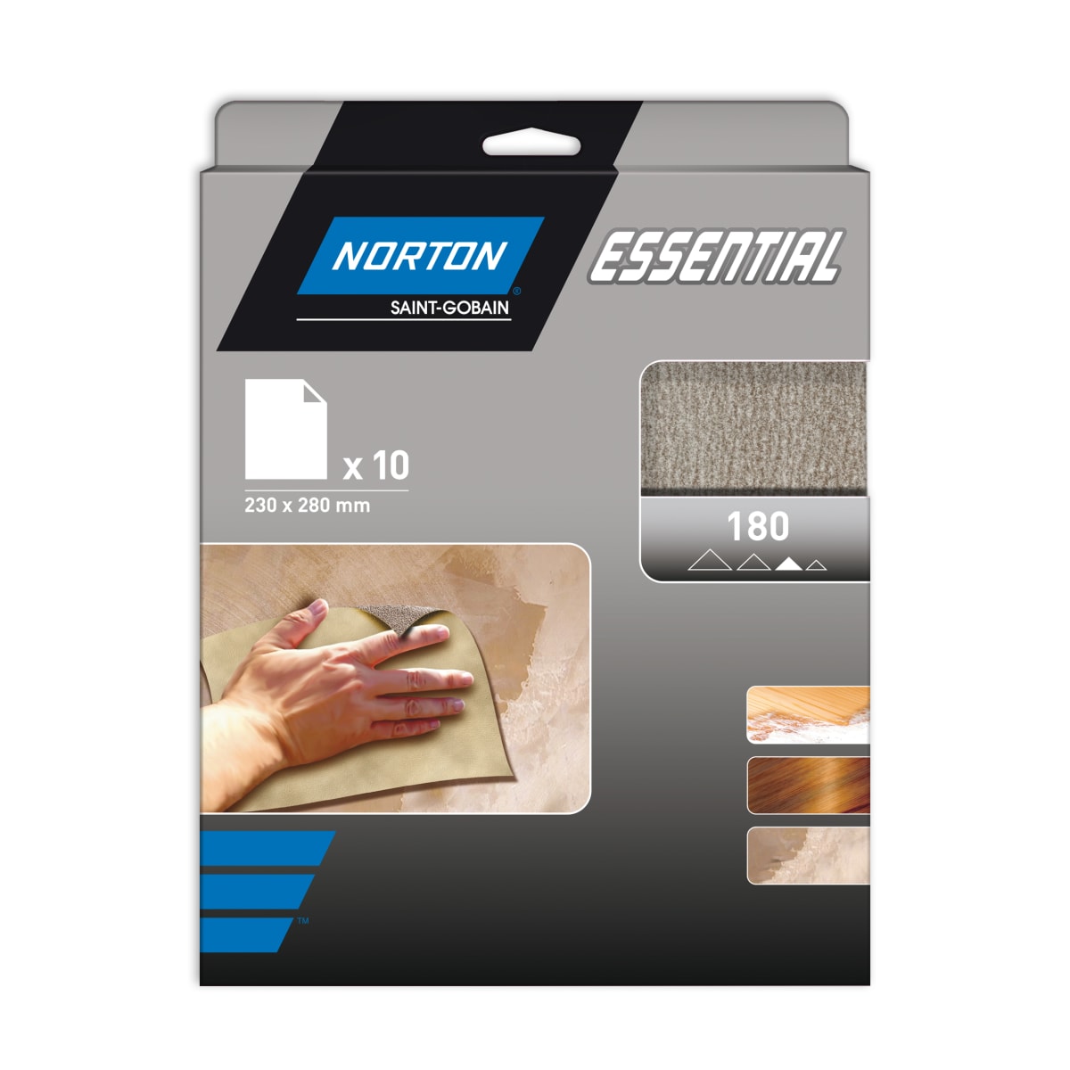 Image of Norton Anti-clogging Abrasive 280 X 230mm Pack Of 5