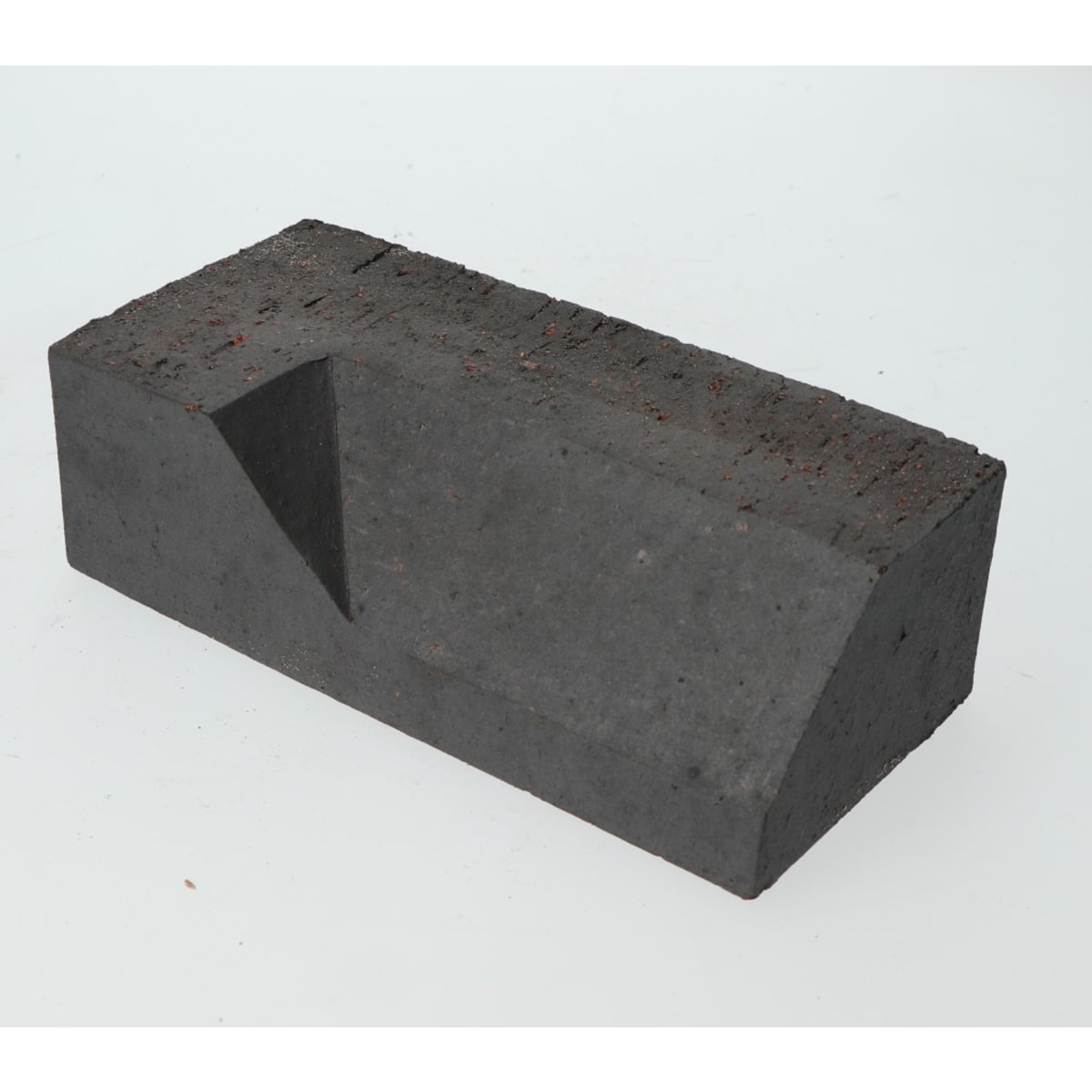 Product image for Wienerberger PL.4.2R Plinth Internal Return Smooth Left Hand Brick 23mm Blue