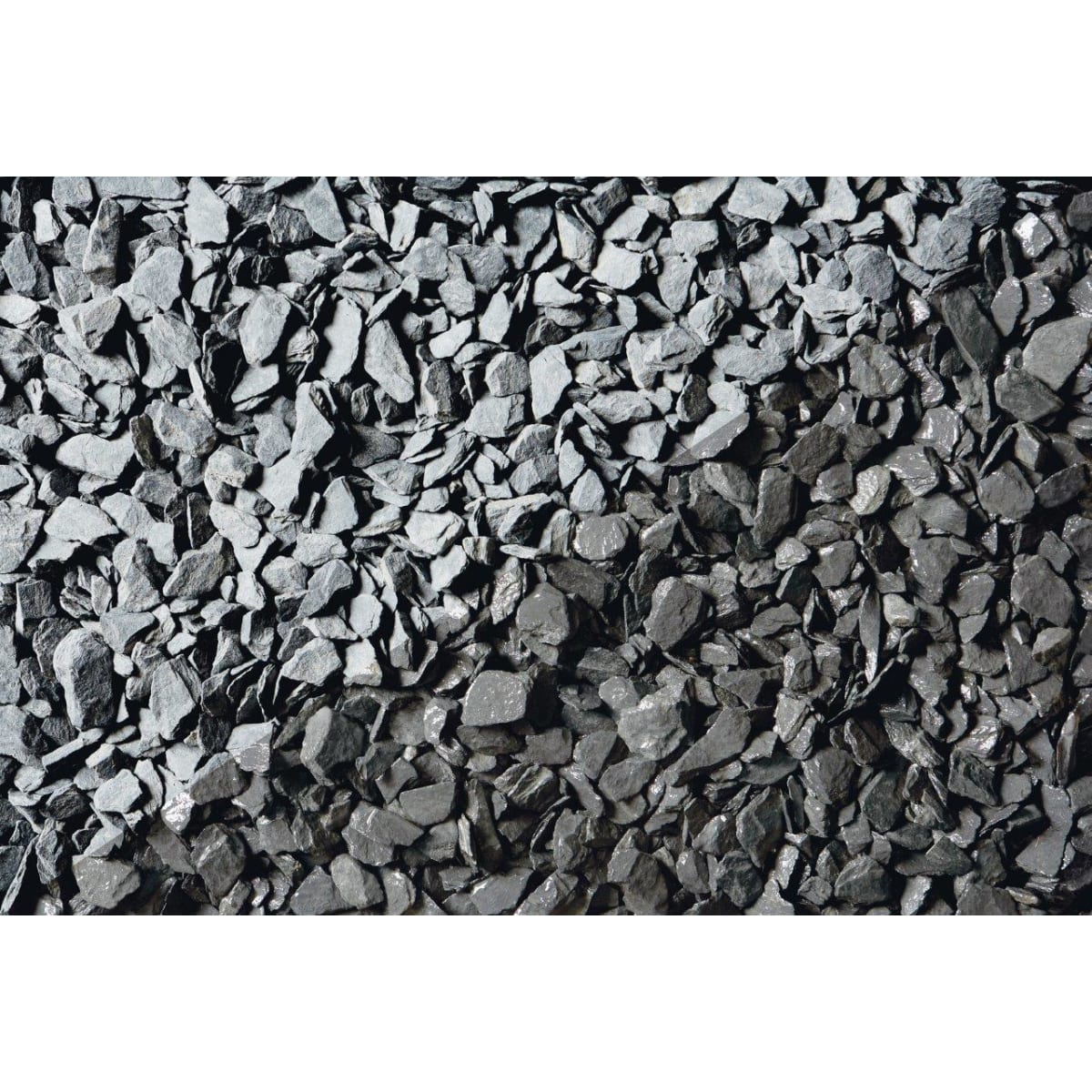 Product image for Decorative Aggregates Blue Slate Chippings 40mm Handy Bag