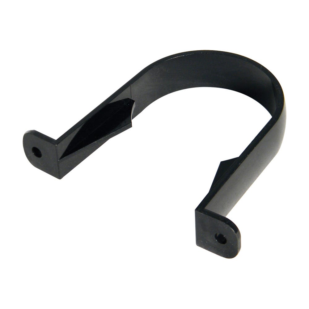 Product image for 68mm FloPlast Round Downpipe Bracket Black