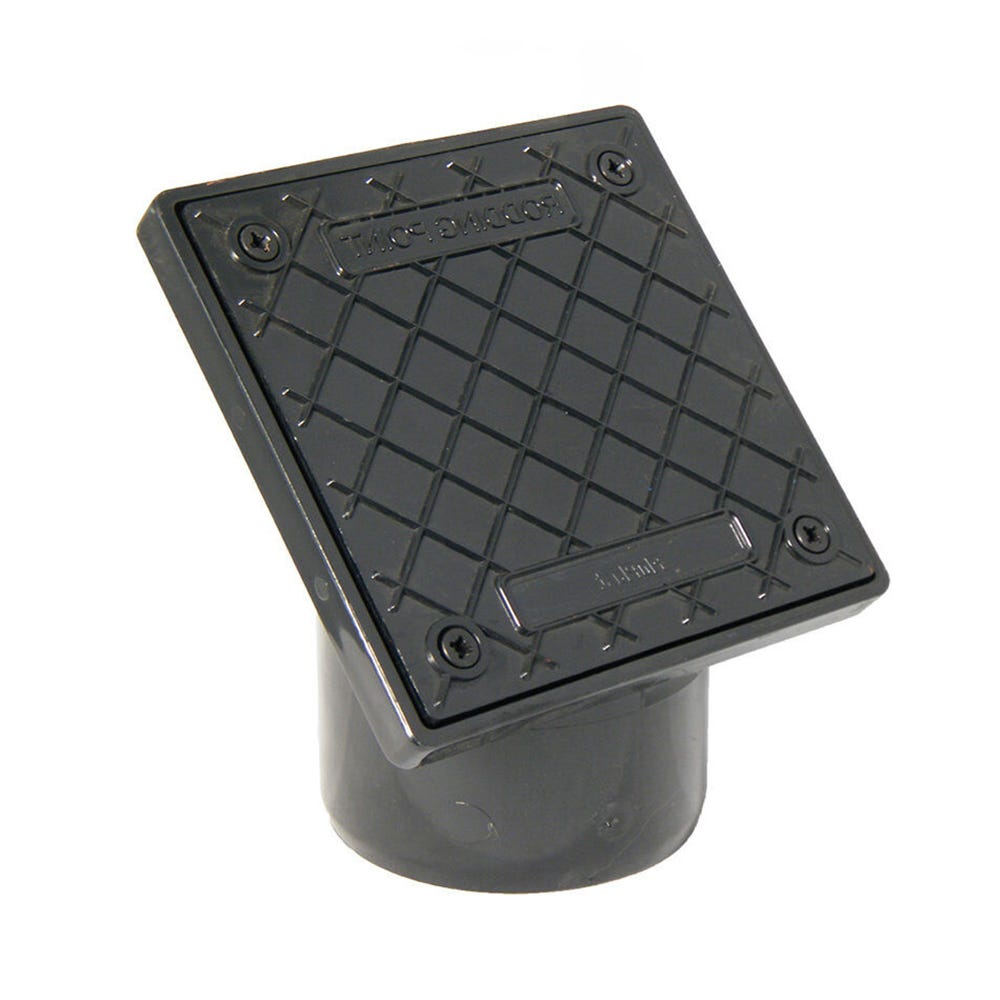 Image of 110mm FloPlast Underground Square Spigot Rodding Point D883