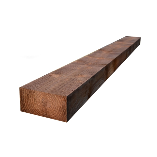 Product image for 100x200mm UC4 Sleeper Incised Brown 2.4m