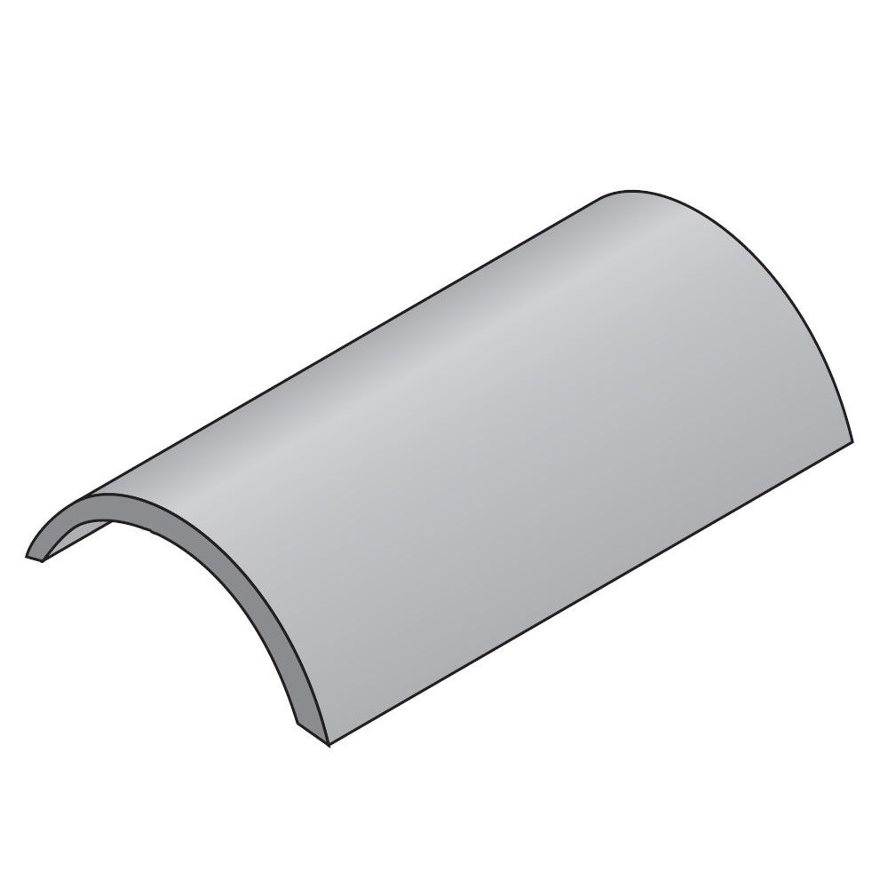 Product image for Marley Segmental Ridge Tile Old English Dark Red