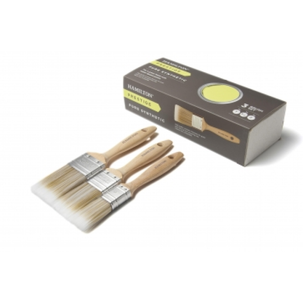 Product image for Hamilton Prestige Pure Synthetic Brush 3pce Set