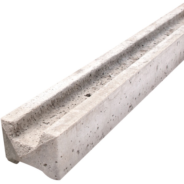 Product image for 8ft Slotted Concrete End Post 94mm x 109mm