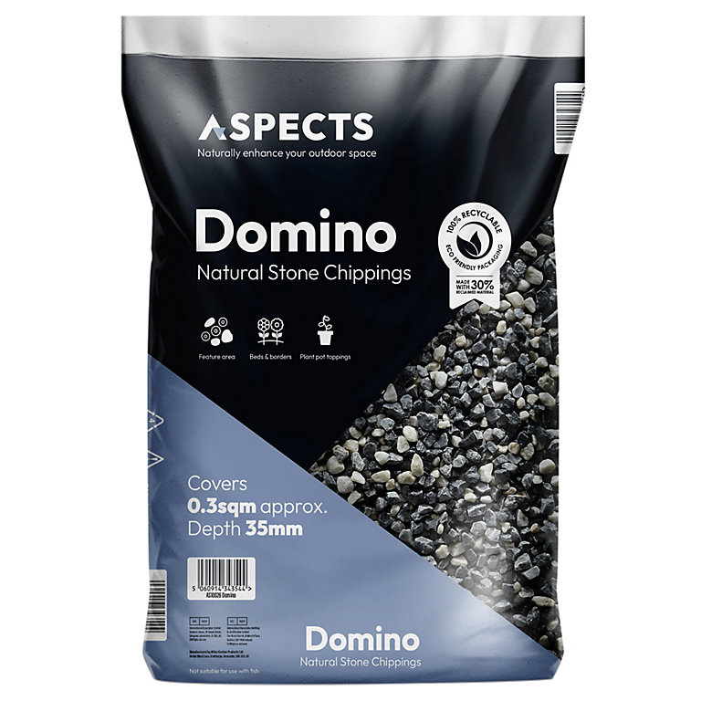 Product image for Aspects Multicolour 20mm Natural aggregate Decorative chippings, Large Bag
