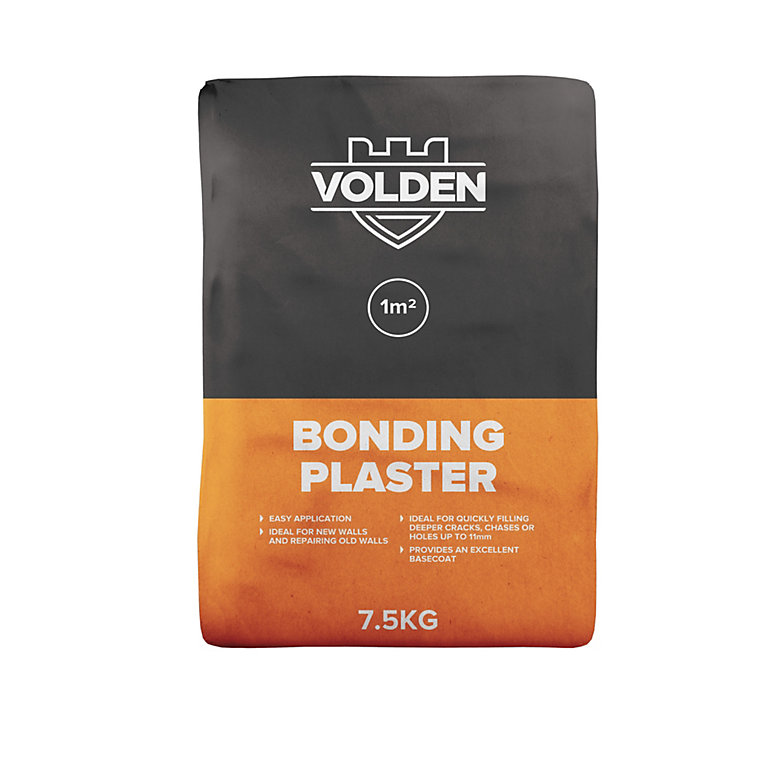 Product image for Volden Plasters Not quick dry Requires preparation Undercoat plaster, 7.5kg Bulk bag
