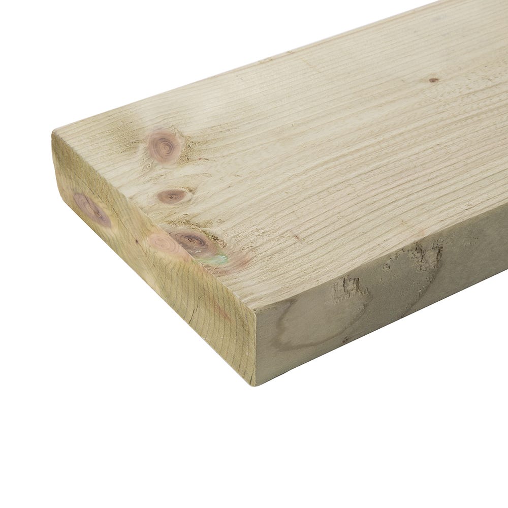 Image of 47mm x 200mm Structural Graded C24 Treated Carcassing Timber 5400mm (8'' x 2'')