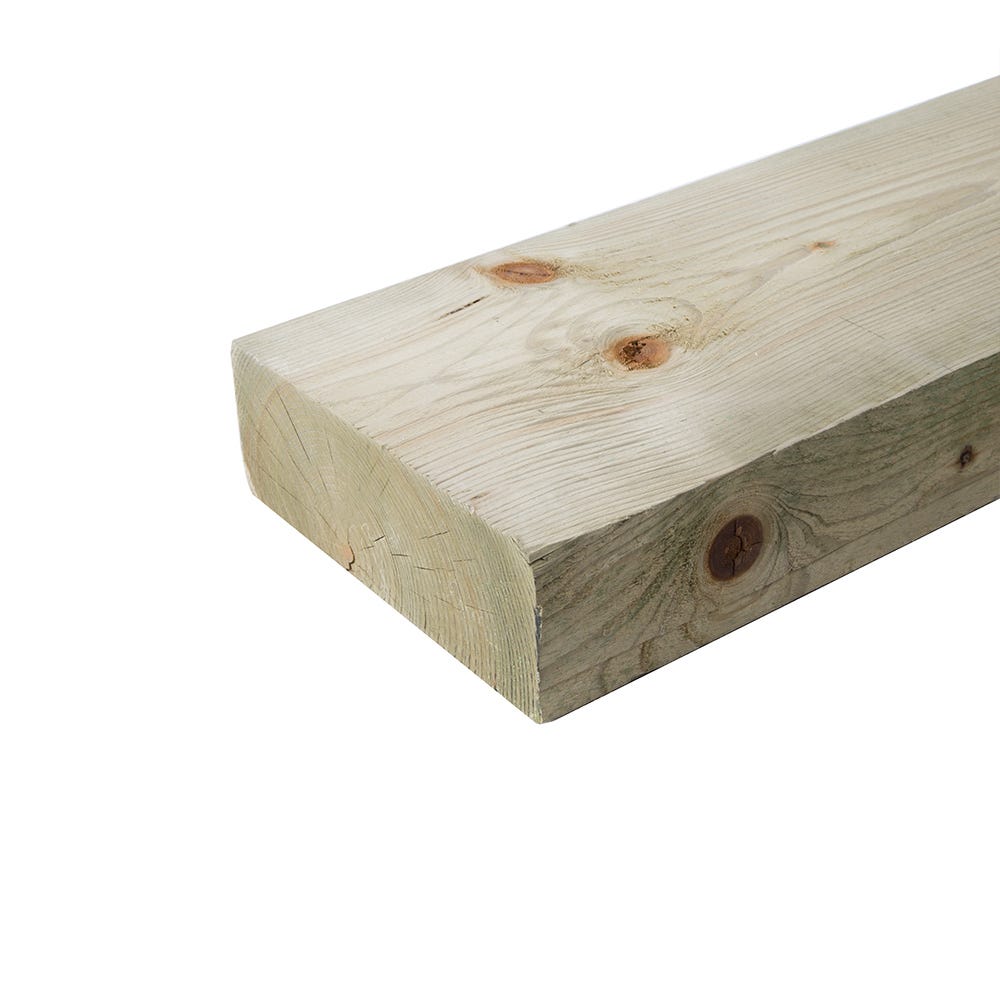 Product image for 75mm x 200mm Structural Graded C24 Treated Carcassing Timber 4800mm (8'' x 3'')