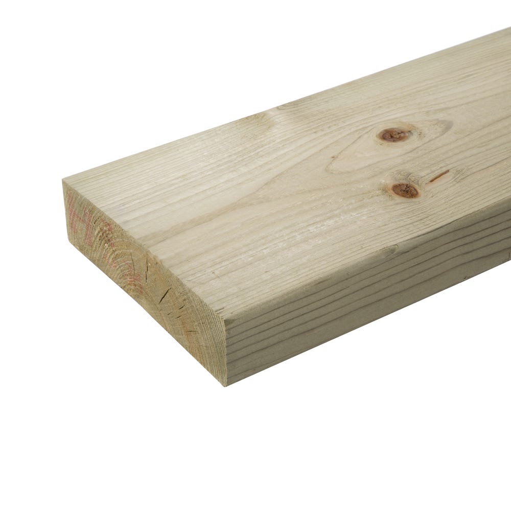 Product image for 47mm x 175mm Structural Graded C24 Treated Carcassing Timber 7200mm (7'' x 2'')