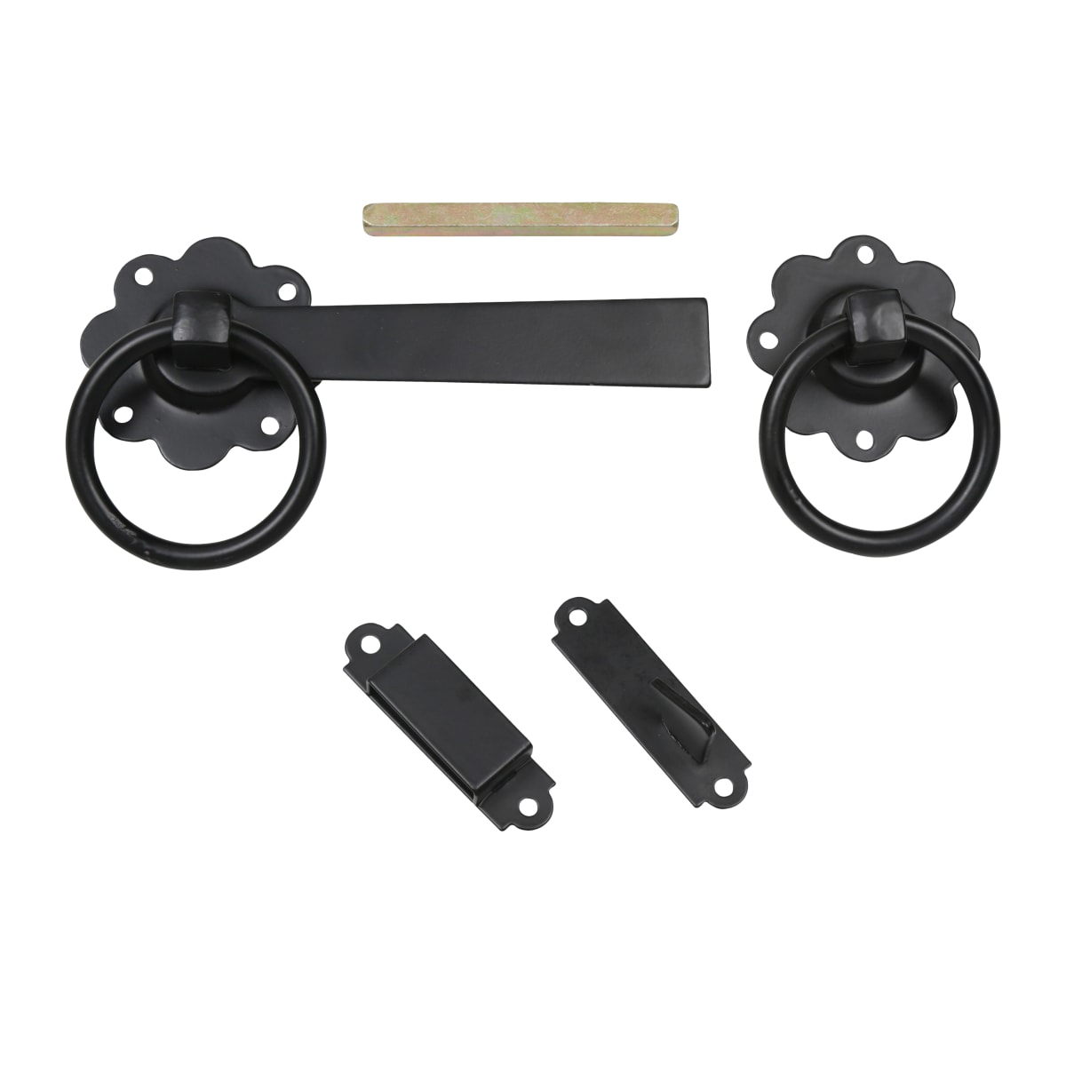 Product image for Ring Gate Catch 150mm Black