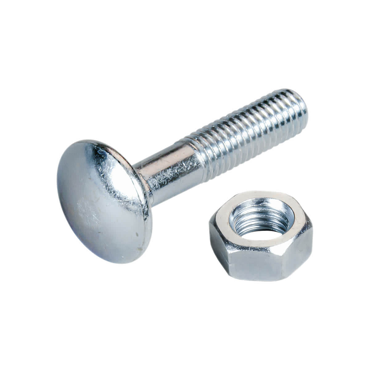 Product image for Rawlplug Cup Square Hexagonal Bolt And Nut M10 80mm Zinc Plated