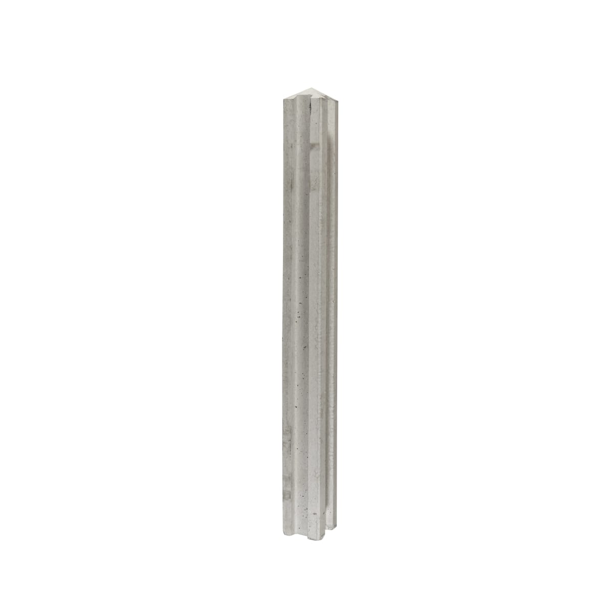 Product image for Supreme Geeco Premium Concrete Slotted Fence Post 2665 X 100 X 100mm