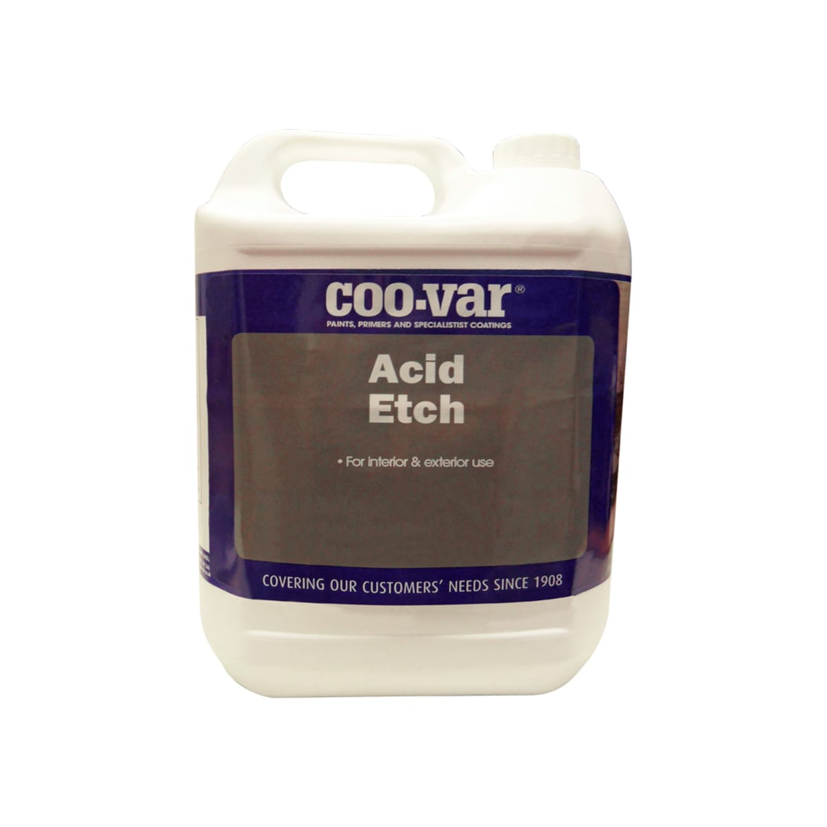 Product image for Coo-var Acid Etch Solution 5 Litres Clear