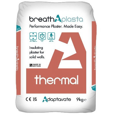 Product image for Breathaplasta Thermal Insulating Plaster x 9Kg