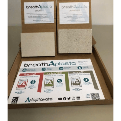 Product image for Breathaplasta Smooth Finishing Plaster Sample Box