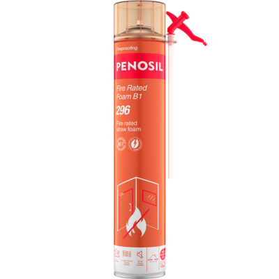 Product image for Penosil Fire Rated Handheld Foam B1 296 - Pink x 760ml