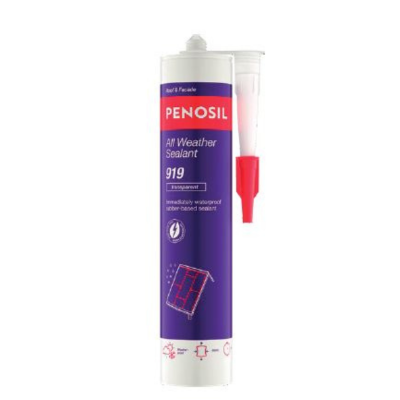 Product image for Penosil All Weather Roof and Gutter Sealant 919 x 300ml - Clear (Box of 12)