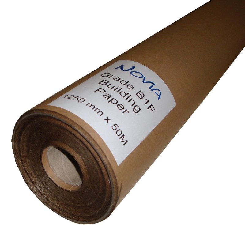Product image for B1F Building Paper 1.25m x 50m (62.5m2 Roll)