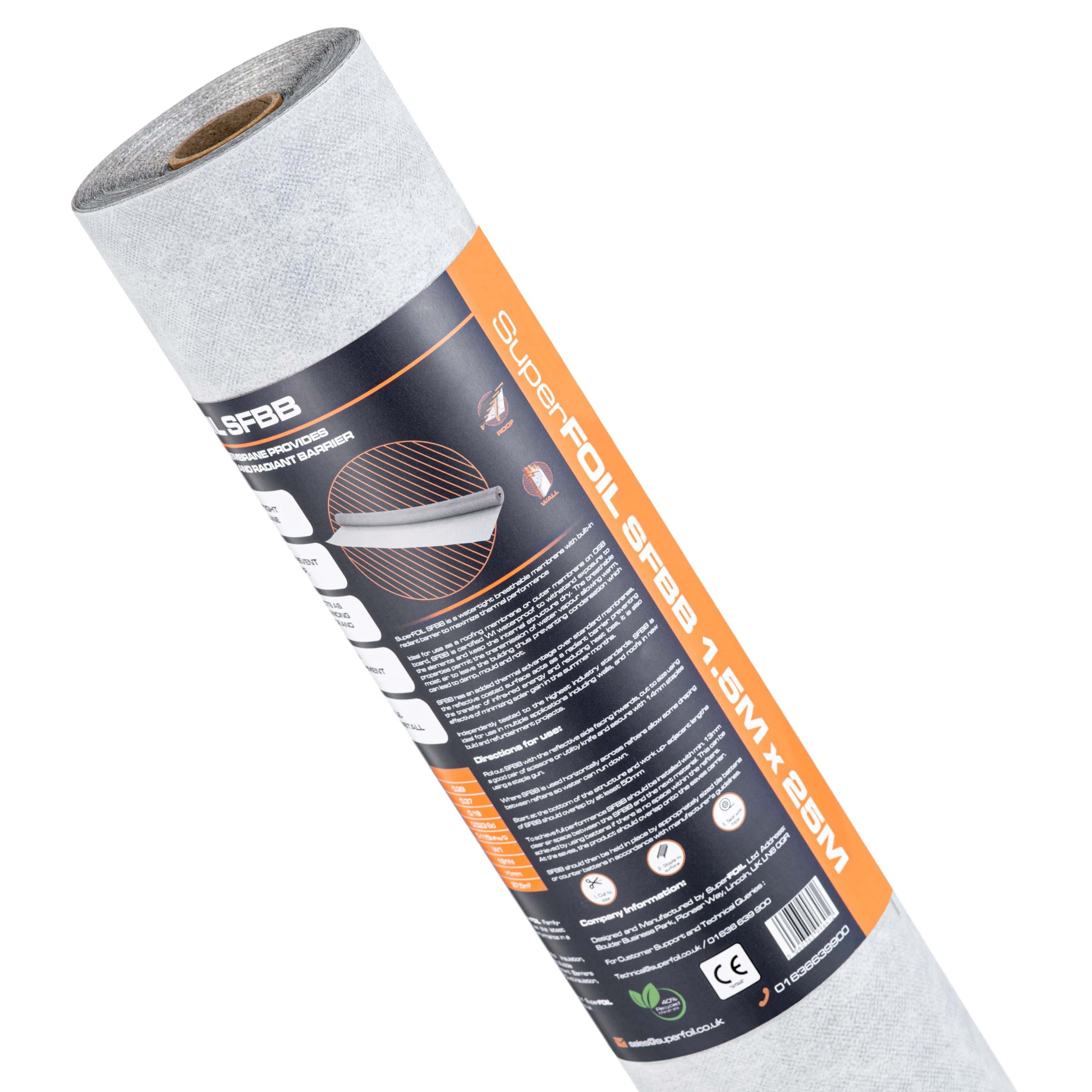Product image for SuperFOIL SFBB 1mm x 1.5m x 25m