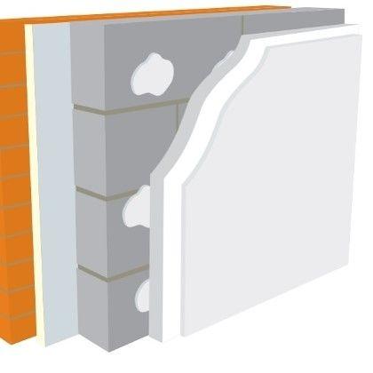 Product image for Warmline EPS Insulated Plasterboard 1.2m x 2.4m - All Sizes