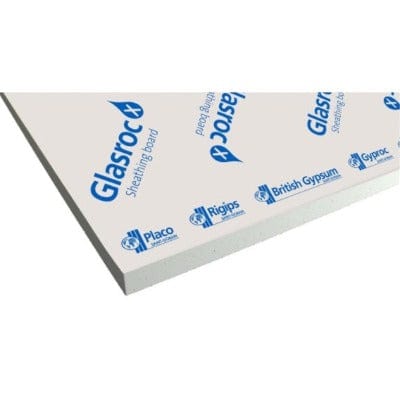 Product image for Glasroc X Sheathing Board - 2400mm x 1200mm x 12.5mm