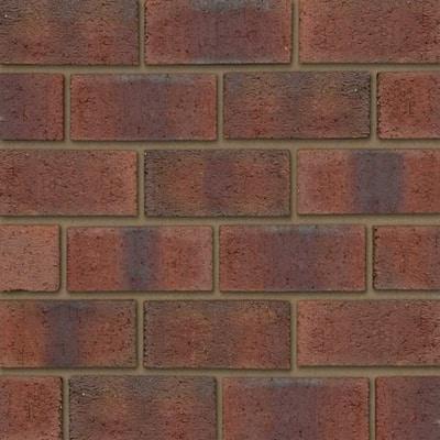 Product image for Burntwood Red Rustic Brick 65mm x 215mm x 102.5mm (Pack of 360)