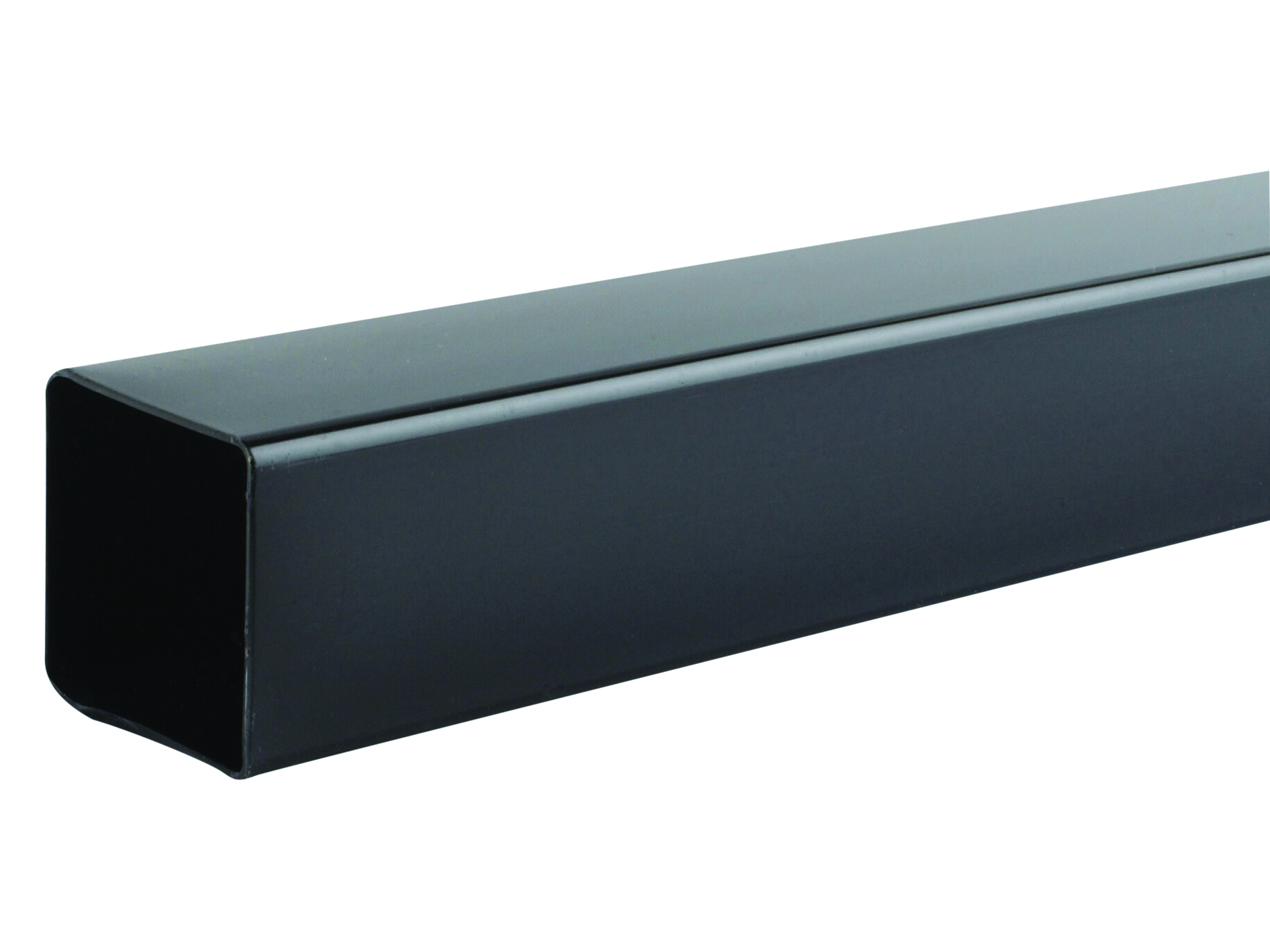 Product image for Osmasquareline Plain End Pipe 4m X 61mm Black Pack Of 5