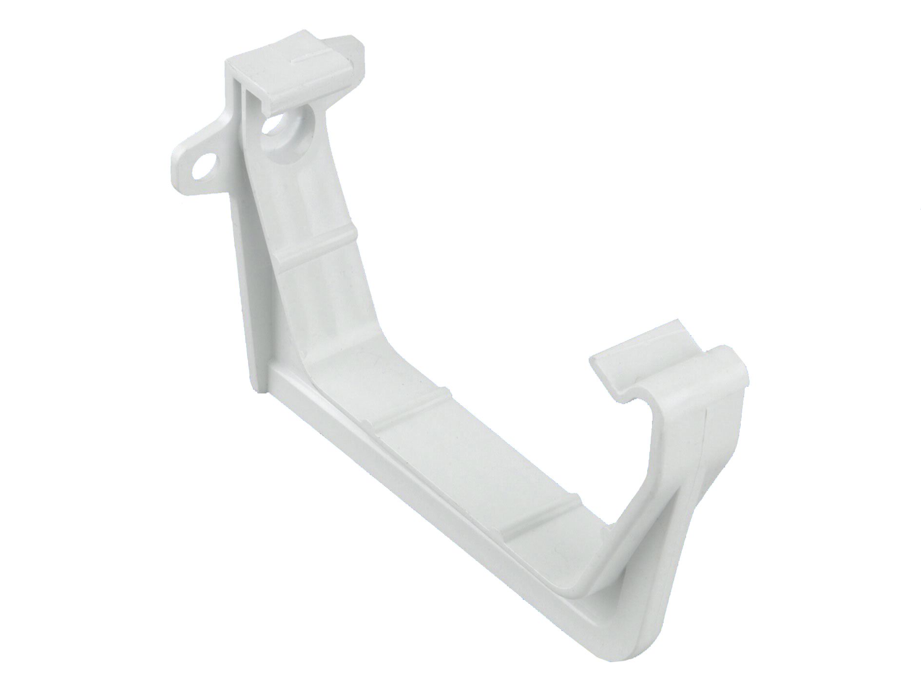 Product image for Osma Squareline Gutter Support Bracket 100mm Dia White