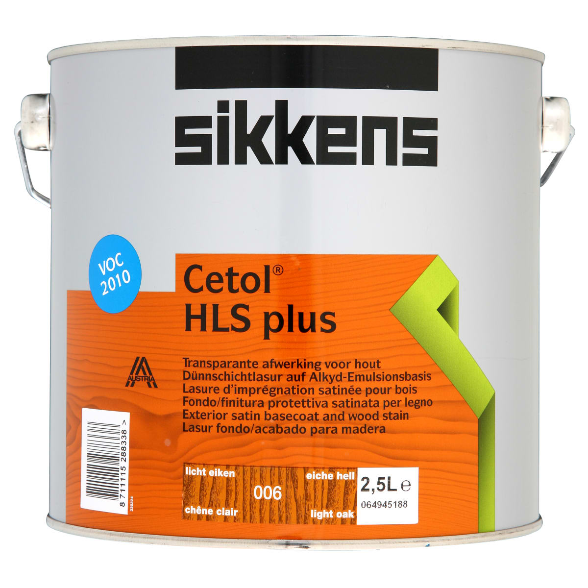 Product image for Sikkens Cetol HLS Plus 2.5 Litres Light Oak