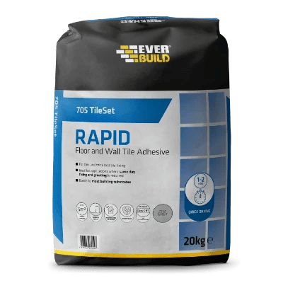 705 Rapid Set Tile Mortar x 20 Kg Price Comparisons | Compare The Build
