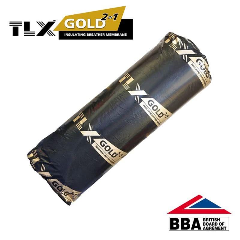 Product image for Thinsulex TLX Gold Multifoil 1.2m x 10m (12m2 roll)