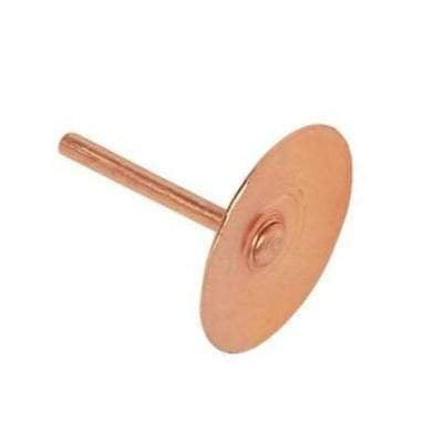 Product image for Forgefix Copper Disc Rivets 20mm x 20mm x 1.5mm (10 x 100/Bag)