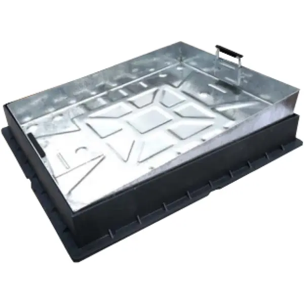 Product image for SAV MHC 600x450x80 10T Galv Block Paver Cover