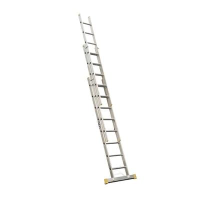 Product image for LytePro Triple Section Extension Tread Ladder - All Sizes