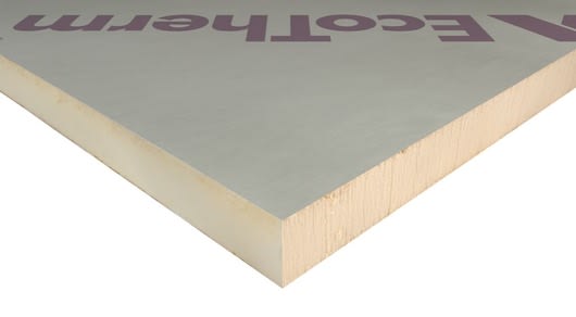 Product image for 75mm Ecotherm Eco-cavity Wall Insulation Board 1200mm X 450mm (3.24m2/pack)