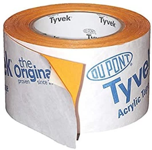 Product image for Tyvek Single-sided Acrylic Tape 75mm (25m/roll)