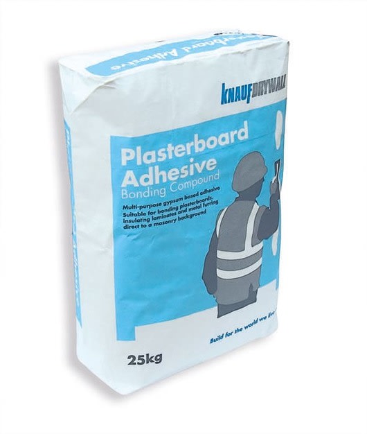 Product image for Knauf Plasterboard Adhesive Bonding Compound 25kg